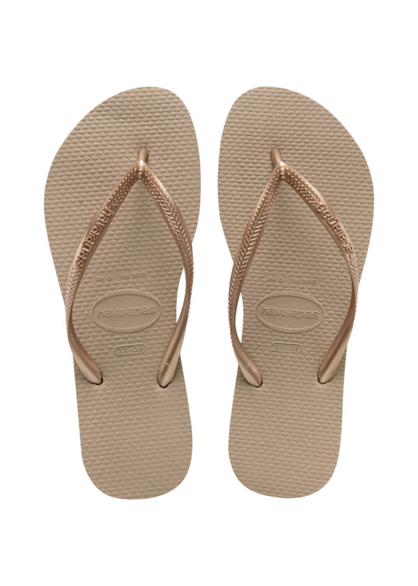 Havaiana dames slippers rose gold